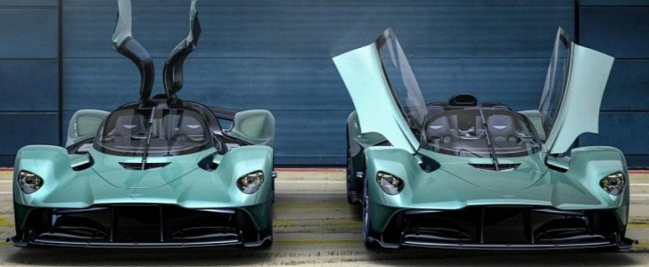 Aston Martin Valkyrie Spider and Coupe