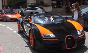 Top Gear Spotted Driving Veyron Vitesse WRC in Monaco