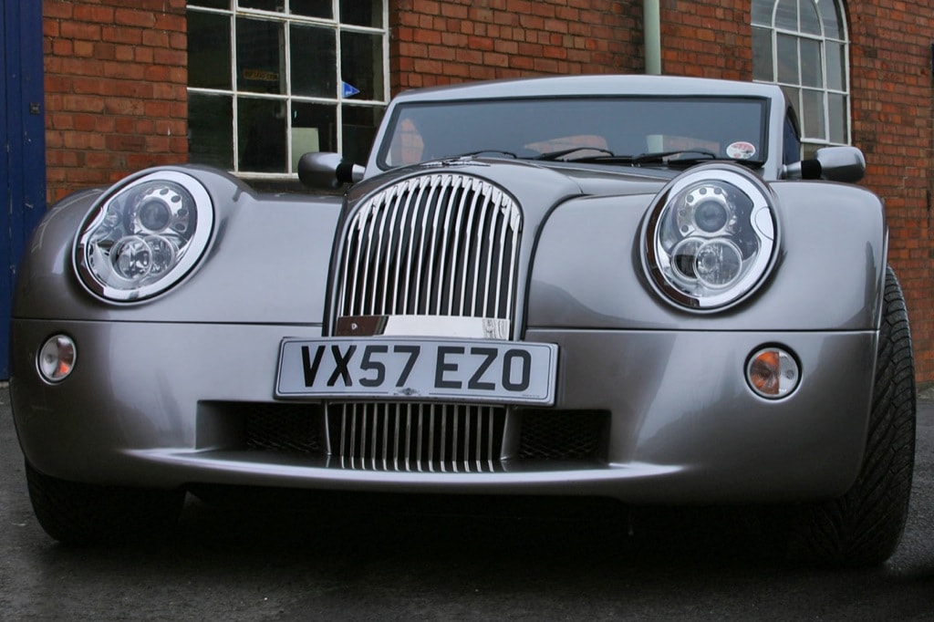 This is a Morgan AeroMax similar tothe one Richard was driving
