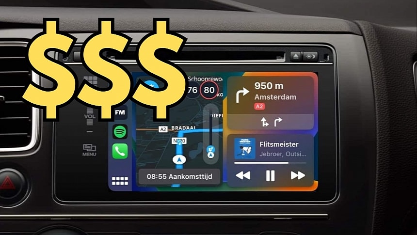 Flitsmeister makes Android Auto and CarPlay "premium" features