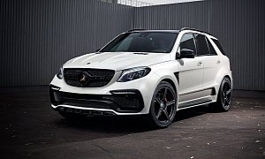 Topcar's White Mercedes-AMG GLE 63 Is the V8 Every Stormtrooper Wants