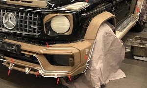 Topcar Shows 2019 Mercedes-AMG G63 Body Kit Work-in-Progress