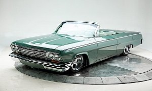 Topless 1962 Chevrolet Biscayne in Galapagos Green Is Rarer Than the Tortoise