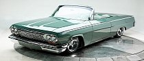 Topless 1962 Chevrolet Biscayne in Galapagos Green Is Rarer Than the Tortoise