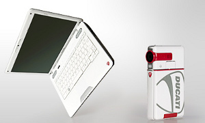 Toshiba Ducati Laptop and Camcorder Official Details