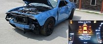 UPDATE: Totaled Dodge Challenger Hellcat For Sale with 18 Miles, Spared Airbags