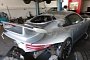 Totaled Porsche 911 GT3 with 156 Km on the Clock for Sale