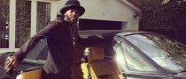 Tottenham Hotspur’s Forward Emmanuel Adebayor Drives a Rolls-Royce Phantom to Training