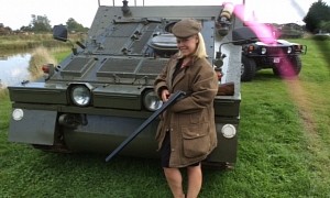 Tough But Stealthy Safari Gunbus Tank Was Made for the Best Hunting Parties Ever