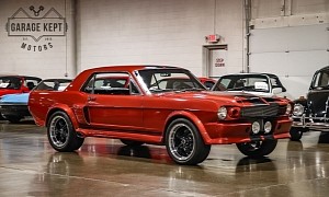 Tough-Looking 1965 Ford Mustang Sends Out “Eleanor” Vibes With an Orange Twist