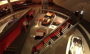 Tour the Mercedes-Benz Museum in a Little over One Minute Long
