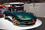 Touring's Disco Volante Looks Minty-fresh in Green and Gold