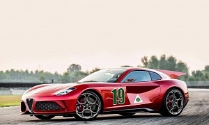 Touring Superleggera Aero 3 Makes Sense as an Alfa Romeo V12 Supercar
