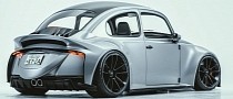 Touring Version of a CGI 1970s VW Beetle 992 GT3 Probably Only Lives to Offend
