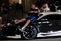 Tourist Climbs Onto Bugatti Chiron in Cannes, Can't Get Enough Attention