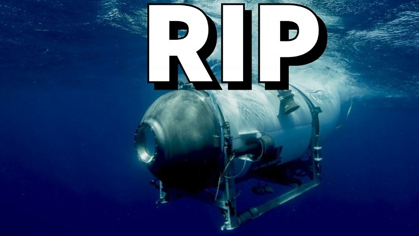 Titan sub suffered "catastrophic implosion" near the wreck of the Titanic on June 18, 2023