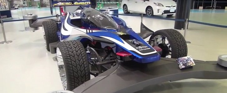 Toy Car Manufacturer Tamiya Creates Driveable Full Scale Model after The Aero Avante