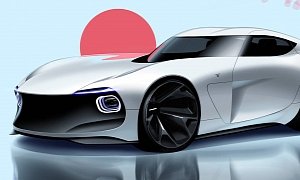 Toyota 2000GT Reinvented as Perfect Retro-Modern Supercar