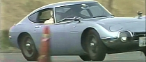 Toyota 2000GT Rough Driven on Track