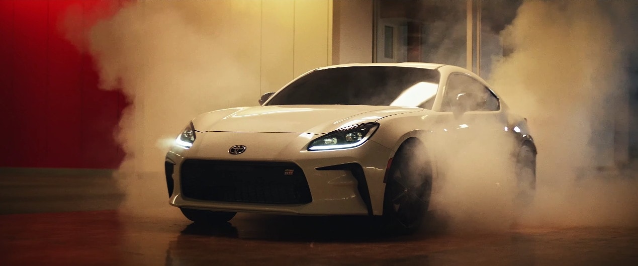 2022 Toyota GR86 Goes Drifting Through Abandoned Mall, Because Why Not ...
