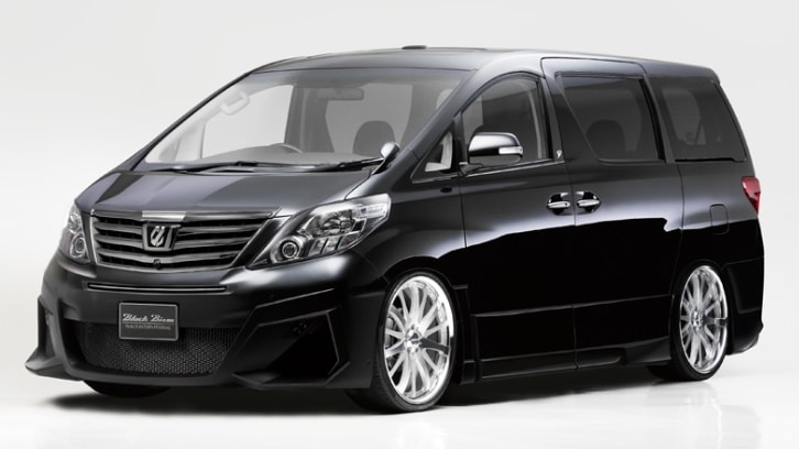 Toyota Alphard  Gets New Black Bison Kit from Wald  