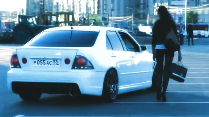 Custom Toyota Altezza in Russia