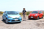 Toyota Aqua (Prius C) vs Volkswagen Up Test by Gazoo TV