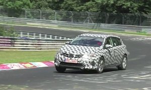Toyota Auris Cross Caught on Tape, Has Independent Rear Suspension