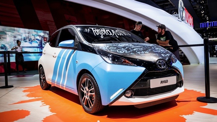 custom Toyota Aygo at Paris Motor Show 2014