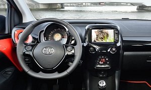 Toyota Aygo Gets Instagram-Enabled Reverse Camera