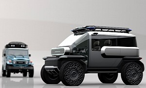 Toyota Baby Lunar Cruiser Concept Revealed: It's Like an FJ40 Land Cruiser For the Moon
