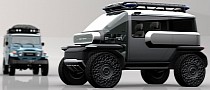 Toyota Baby Lunar Cruiser Concept Revealed: It's Like an FJ40 Land Cruiser For the Moon