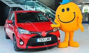 Toyota Built an Unique Yaris that Giggles and Laughs When Tickled