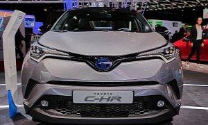 Toyota C-HR Crossover Priced from £20,995 to £27,995 in the UK