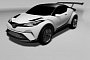 Toyota C-HR Crossover Will Race at the 24 Hours of Nurburgring with a Big Wing