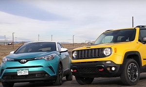Toyota C-HR Races Jeep Renegade, But Does Anybody Care Which Is Faster?