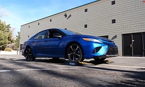 Toyota Camry AWD Slip Test on Rollers Yields Impressive Results