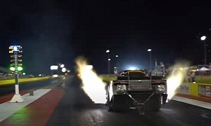 Toyota Camry Funny Car Owns 3-Second Runs, Smashes Record Three Times