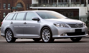 Toyota Camry Wagon Gets Rendered