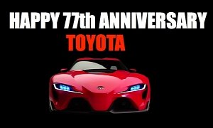 Toyota Celebrates 77th Anniversary Today