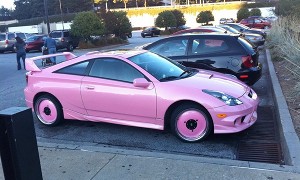 Toyota Celica Tuned, Forced to Wear Pink