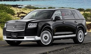 Toyota Century Luxury SUV Gearing Up As Oriental Rival to the Rolls-Royce Cullinan