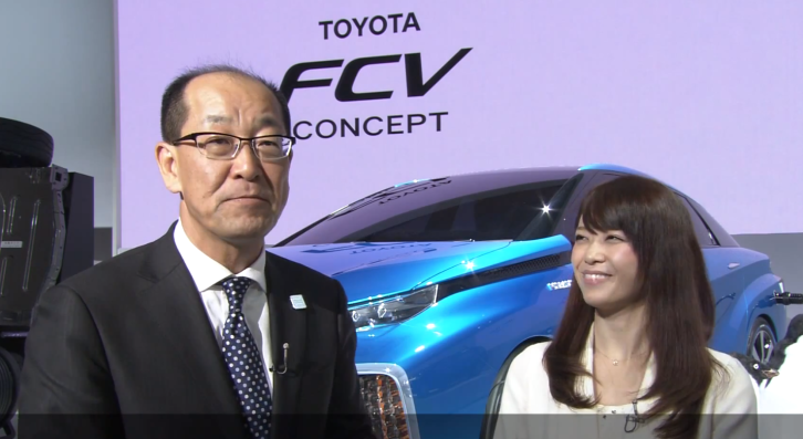 Toyota FCV Explained at Tokyo