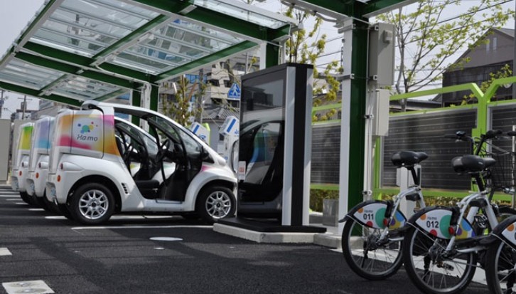 Toyota City Ha:mo Vehicle Sharing System