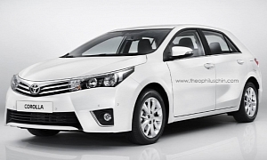Toyota Corolla Hatchback Rendered