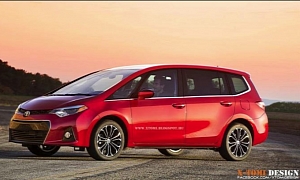 Toyota Corolla Minivan Rendering Released