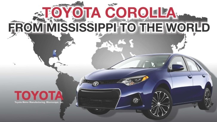 Toyota Corolla export