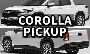 Toyota Corolla Pickup Demands a CGI Piece of the Unibody Workhorse Pie