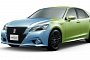 Toyota Crown 60th Anniversary Comes in Bright Green and Blue
