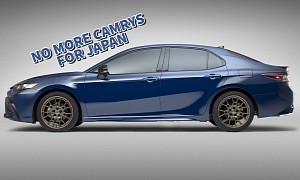 Toyota Discontinues the Camry in Japan, Global Version Will Receive a New Generation